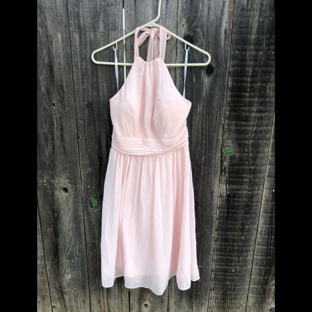 Pink cocktail dress